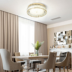 Потолочный светильник Stephane Glass Gold Ceiling Lamp 50 варинант исполнения - 2 | Loft Concept в Барнауле