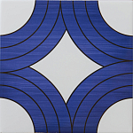 Дизайнерская плитка с узором Восьмерки варинант исполнения - 2 | Loft Concept в Барнауле