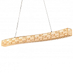 Люстра волнистой формы с текстурной огранкой Reflection of Reality варинант исполнения - 2 | Loft Concept в Барнауле