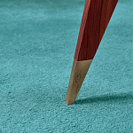 Дизайнерский кофейный стол со стеклянной столешницей Gio Ponti D.552.2 Coffee Table варинант исполнения - 4 | Loft Concept в Барнауле