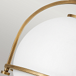 Потолочный светильник с плафоном в форме белого матового шара Hinkley варинант исполнения - 17 | Loft Concept в Барнауле