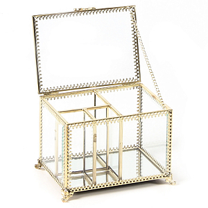 Органайзер стеклянный для мелочей и косметики