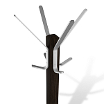 Вешалка с квадратным основанием и 4-мя металлическими крючками Industrial Metal Rust варинант исполнения - 2 | Loft Concept в Барнауле