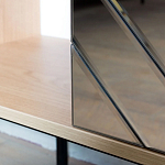 Шкаф-буфет с зеркальным декором Serena Cupboard варинант исполнения - 3 | Loft Concept в Барнауле