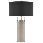 Настольная лампа на сером бетонном основании Delicate Brutality варинант исполнения - 2 | Loft Concept в Барнауле