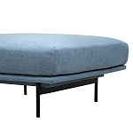 Оттоманка голубая Vergil Blue Ottoman варинант исполнения - 3 | Loft Concept в Барнауле