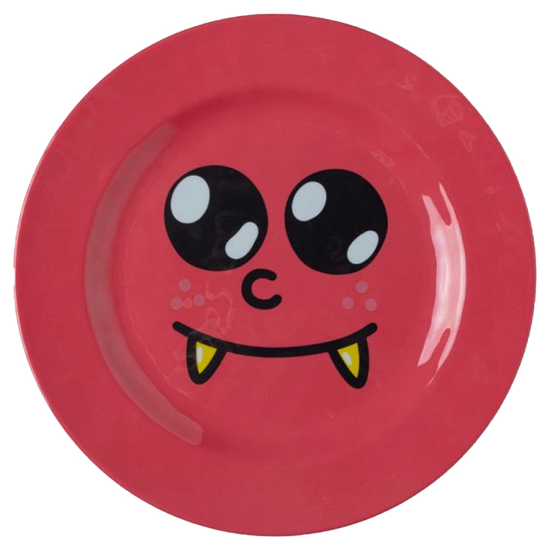 Тарелка Seletti Baby Gregorio Голубой Малиновый (Crimson) Тарелка Seletti Baby Gregorio Голубой Малиновый (Crimson) в Барнауле | Loft Concept