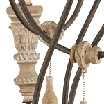 Люстра с состаренными резными элементами Big Graceful Profile варинант исполнения - 2 | Loft Concept в Барнауле