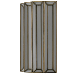 Бра с абажуром из панелей белого молочного стекла Stunned by Light варинант исполнения - 4 | Loft Concept в Барнауле