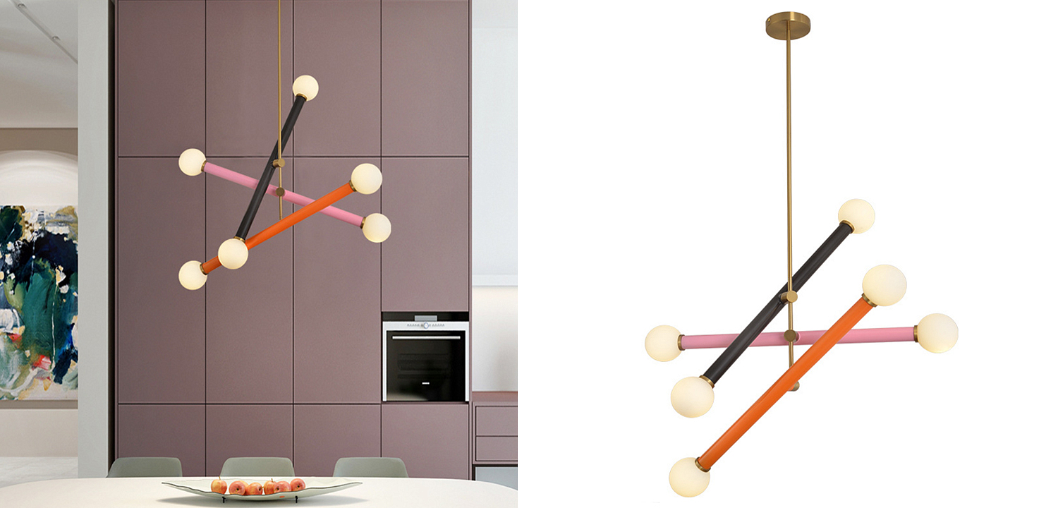 Дизайнерский светильник Paxton Pink Дизайнерский светильник Paxton Pink - Loft-Concept в Барнауле