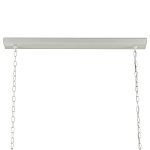 Люстра белая прямоугольная с абажурами в виде цветков тюльпана White Tulips варинант исполнения - 6 | Loft Concept в Барнауле