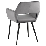 Стул с подлокотниками серый NEASAN STOOL варинант исполнения - 5 | Loft Concept в Барнауле