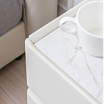 Умная прикроватная тумба с беспроводной зарядкой и подсветкой Smart Bedside Table варинант исполнения - 3 | Loft Concept в Барнауле