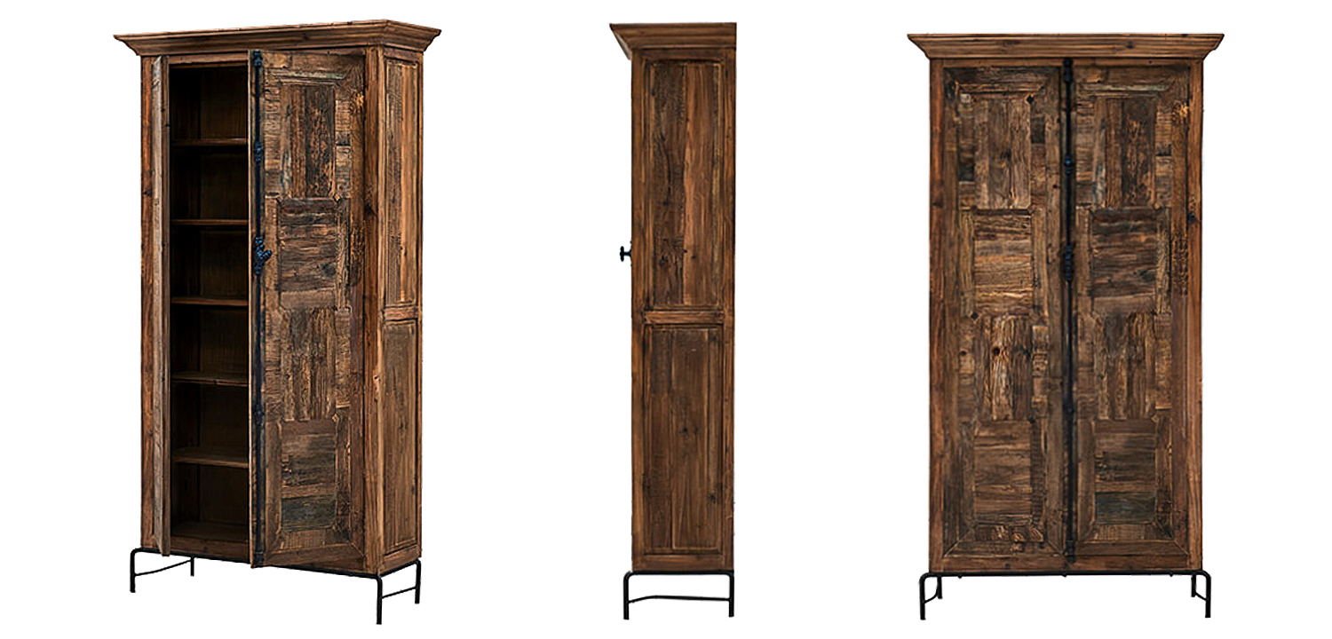 Шкаф Giancarlo Wood Wardrobe Шкаф Giancarlo Wood Wardrobe - Loft-Concept в Барнауле