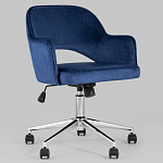 Кресло для компьютерного стола Veloury Blue варинант исполнения - 2 | Loft Concept в Барнауле