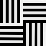 Дизайнерская плитка с узором Вертикаль варинант исполнения - 1 | Loft Concept в Барнауле