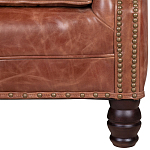 Кожаное кресло James Brown Leather Armchair варинант исполнения - 5 | Loft Concept в Барнауле