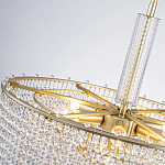 Люстра многоярусная с каскадами кристаллов Crystal Rains варинант исполнения - 4 | Loft Concept в Барнауле