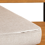 Двухместный диван из акации без подлоконтиков Amra варинант исполнения - 8 | Loft Concept в Барнауле