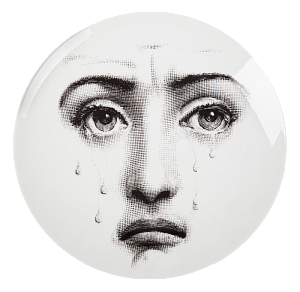 Декоративная тарелка Fornasetti 30.CR.BW.R01-077