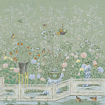 Обои ручная роспись Temple Newsam Mercury Grey варинант исполнения - 2 | Loft Concept в Барнауле