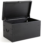 Деревянный сундук из массива манго Mango Chest Black варинант исполнения - 2 | Loft Concept в Барнауле