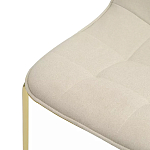 Стул с декоративной строчкой на обивке Sophisticated Silhouette варинант исполнения - 5 | Loft Concept в Барнауле