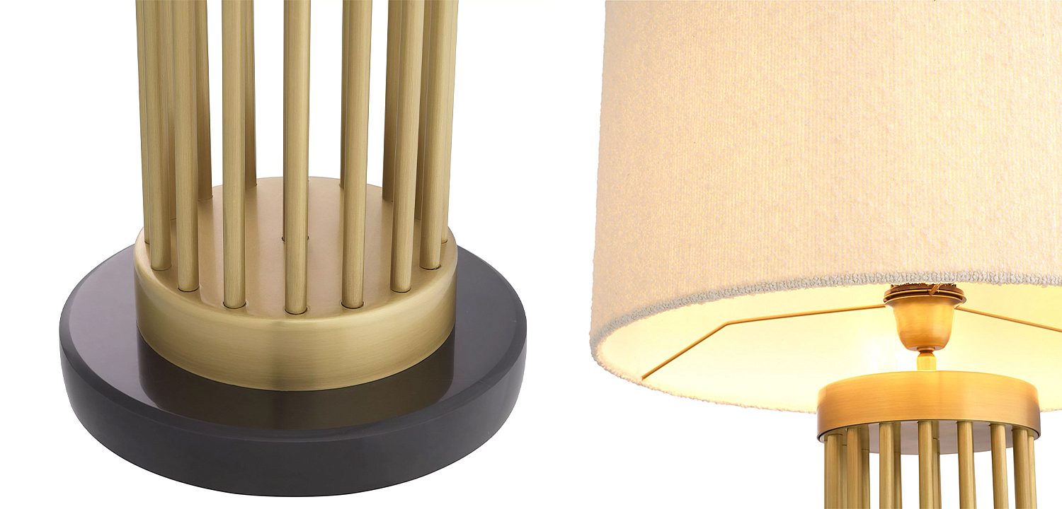 Настольная лампа Eichholtz Table Lamp Condo Brass Настольная лампа Eichholtz Table Lamp Condo Brass - Loft-Concept в Барнауле