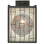 Бра с круглой зеркальной вставкой с эффектом ржавчины Stunning Radiance варинант исполнения - 2 | Loft Concept в Барнауле