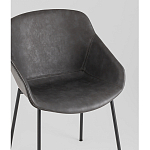 Стул Ashby экокожа серый варинант исполнения - 3 | Loft Concept в Барнауле