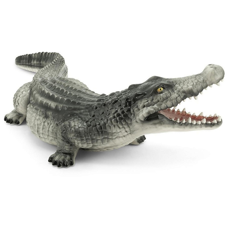Аксессуар Crocodile Grey Серый Серо-зеленый Аксессуар Crocodile Grey Серый Серо-зеленый в Барнауле | Loft Concept