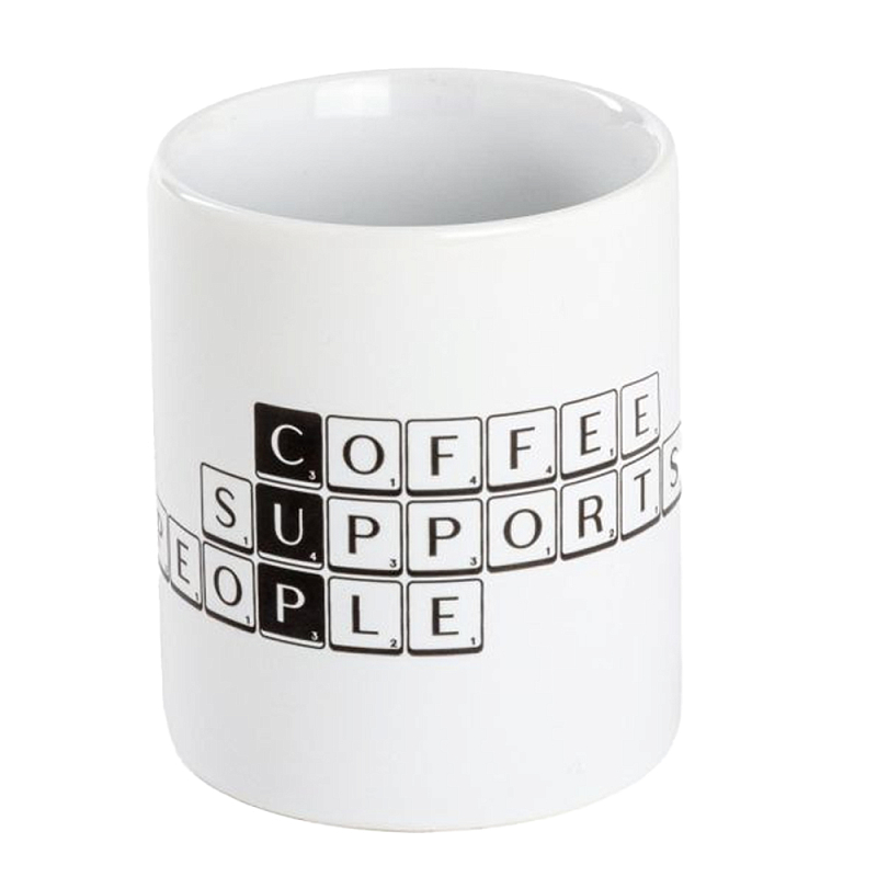 Кружка Seletti Tiles and Tales Cup Белый Черный Кружка Seletti Tiles and Tales Cup Белый Черный в Барнауле | Loft Concept