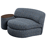 Кушетка со столиком Ulysses варинант исполнения - 1 | Loft Concept в Барнауле