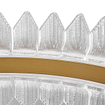 Люстра круглая с декоративными элементами в виде лепестков Round Light Flashing варинант исполнения - 8 | Loft Concept в Барнауле