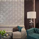 Гипсовая 3D панель с принтографией PM-37 варинант исполнения - 2 | Loft Concept в Барнауле