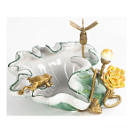 Чаша фигурная с обитателями леса и цветами Eden Garden варинант исполнения - 5 | Loft Concept в Барнауле