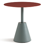 Стол для сада из стали Round Steel варинант исполнения - 2 | Loft Concept в Барнауле