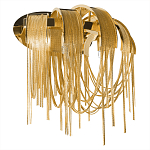 Бра с металиическими цепочками и дугообразными элементами Atlantis Chain варинант исполнения - 11 | Loft Concept в Барнауле