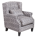 Кресло Henry Armchair grey velour варинант исполнения - 1 | Loft Concept в Барнауле