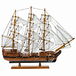 Декоративная модель деревянного парусника With The low варинант исполнения - 1 | Loft Concept в Барнауле