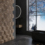 Гипсовая 3D панель с принтографией PM-30 варинант исполнения - 2 | Loft Concept в Барнауле