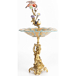 Фарфоровая чаша Фонтан птиц Verena варинант исполнения - 4 | Loft Concept в Барнауле