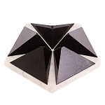 Подставка под шар в виде звезды из натуральных камней Змеевик Мрамор Natural Stone Sphere Stands варинант исполнения - 1 | Loft Concept в Барнауле