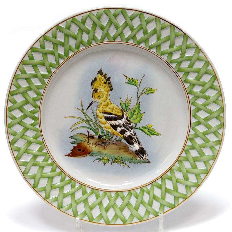 Тарелка настенная Crested Bird Мульти Бронза Тарелка настенная Crested Bird Мульти Бронза в Барнауле | Loft Concept