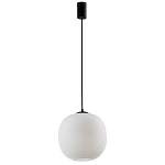 Подвесной светильник со стеклянным рельефным плафоном белый Perforated Glass 25 варинант исполнения - 2 | Loft Concept в Барнауле