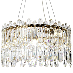 Круглая люстра с хрустальными подвесками Roul Crystal Round Chandelier варинант исполнения - 2 | Loft Concept в Барнауле