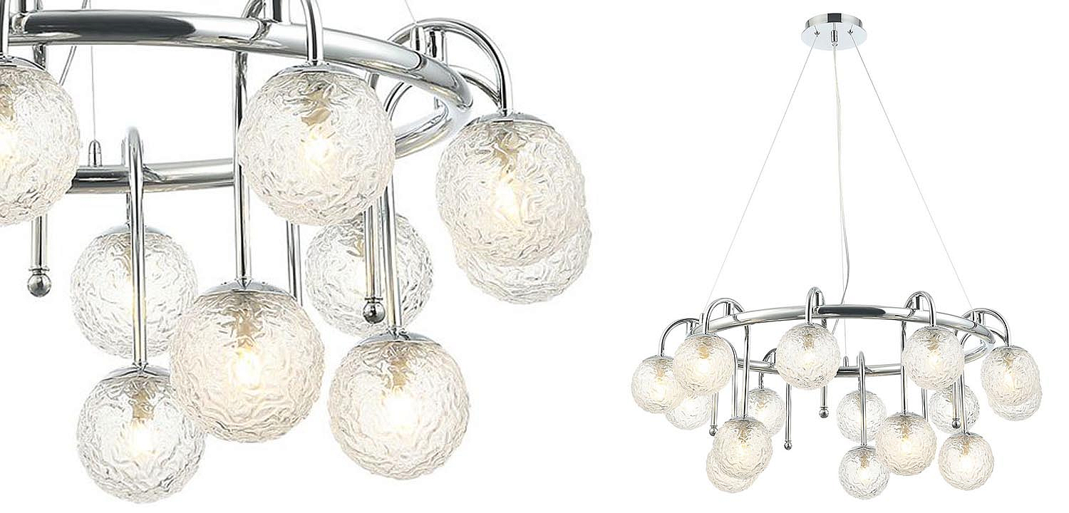 Люстра Lennert Chrome Chandelier Люстра Lennert Chrome Chandelier - Loft-Concept в Барнауле