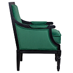 Кресло Harry Armchair black and green velour варинант исполнения - 2 | Loft Concept в Барнауле