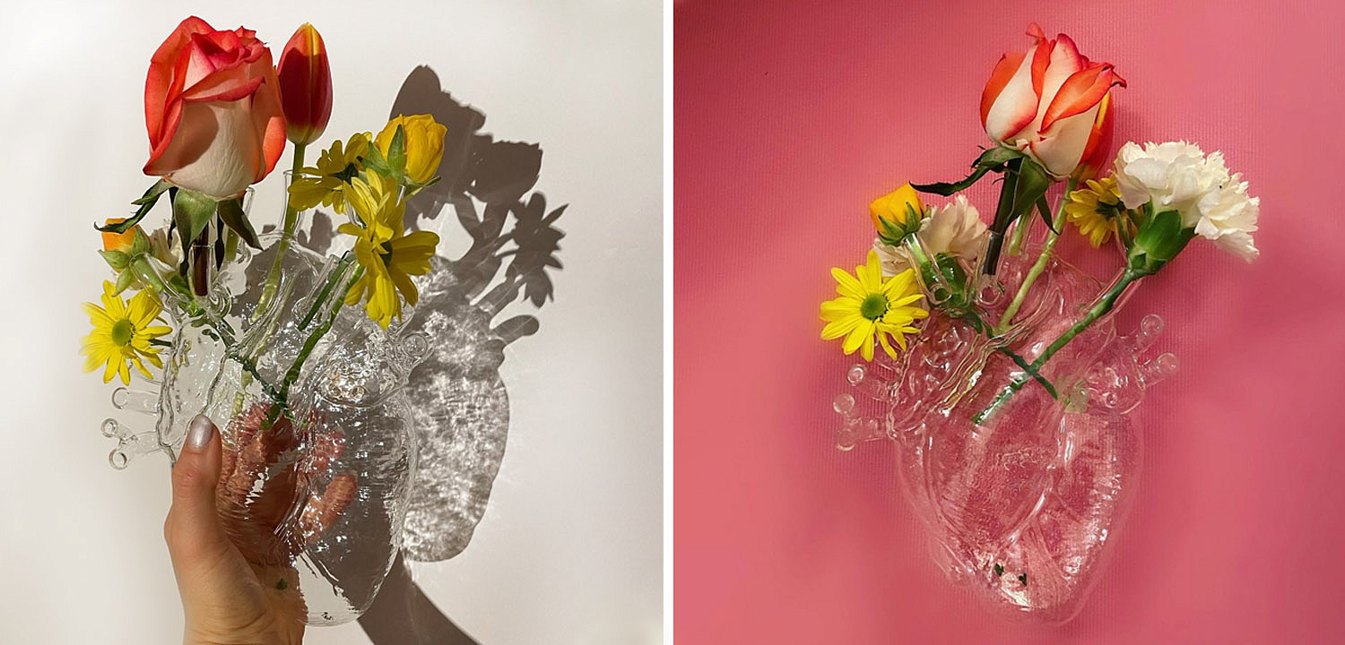 Ваза Seletti Love in Bloom Glass Ваза Seletti Love in Bloom Glass - Loft-Concept в Барнауле