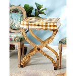 Приставной столик с ящиком в стиле ретро Vintage Rustic Tablecloth варинант исполнения - 6 | Loft Concept в Барнауле